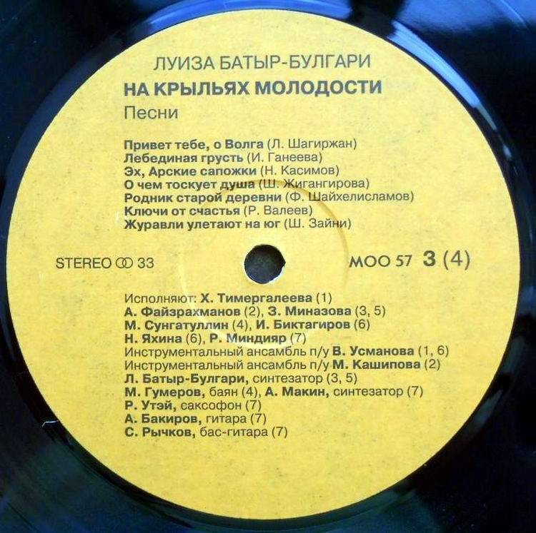 Луиза Батыр-Булгари. На крыльях молодости