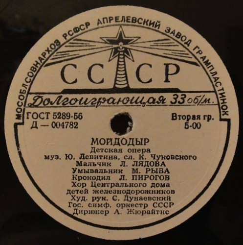 Ю. Левитин. «Мойдодыр», детская опера