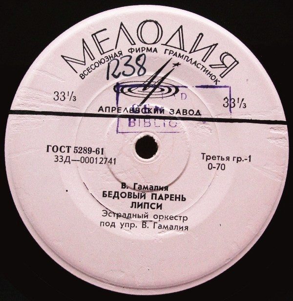 В. Гамалия (1933)