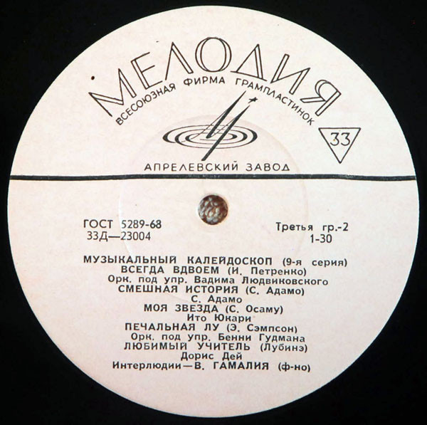 Музыкальный калейдоскоп (9-я серия)