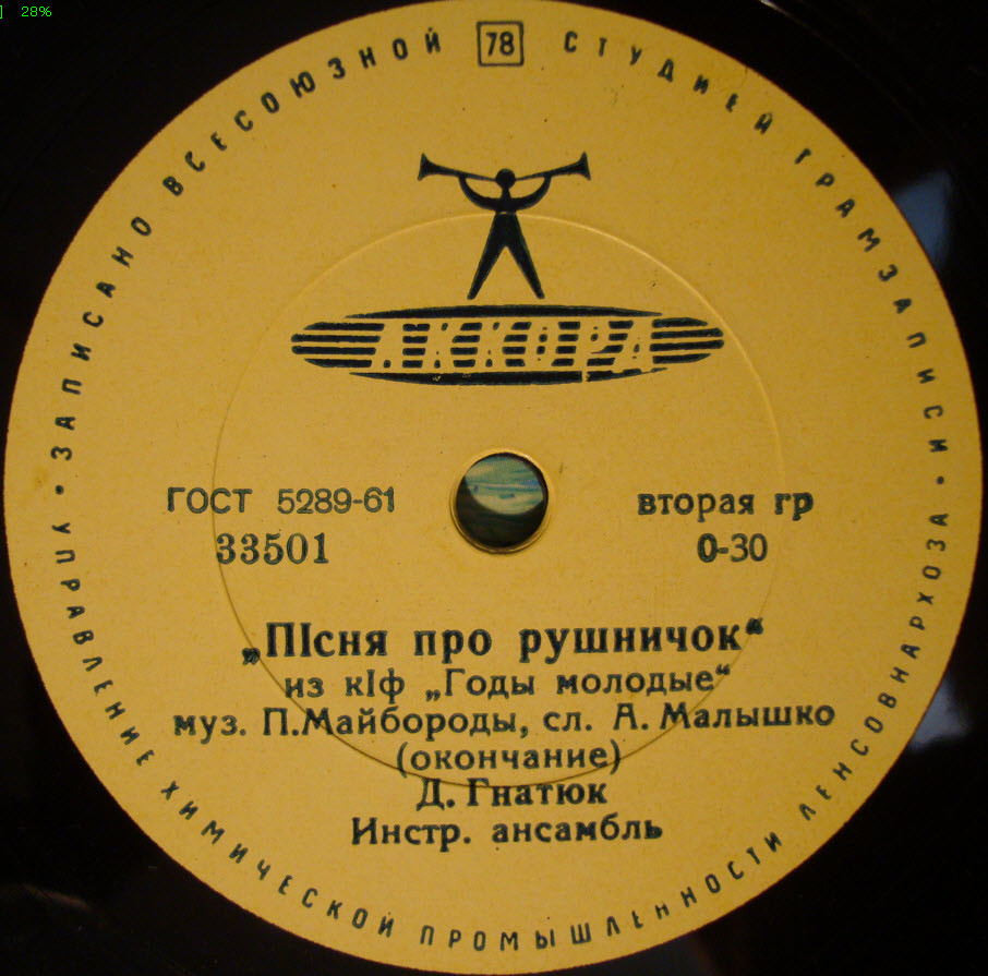 Д. Гнатюк — Песня про рушничок