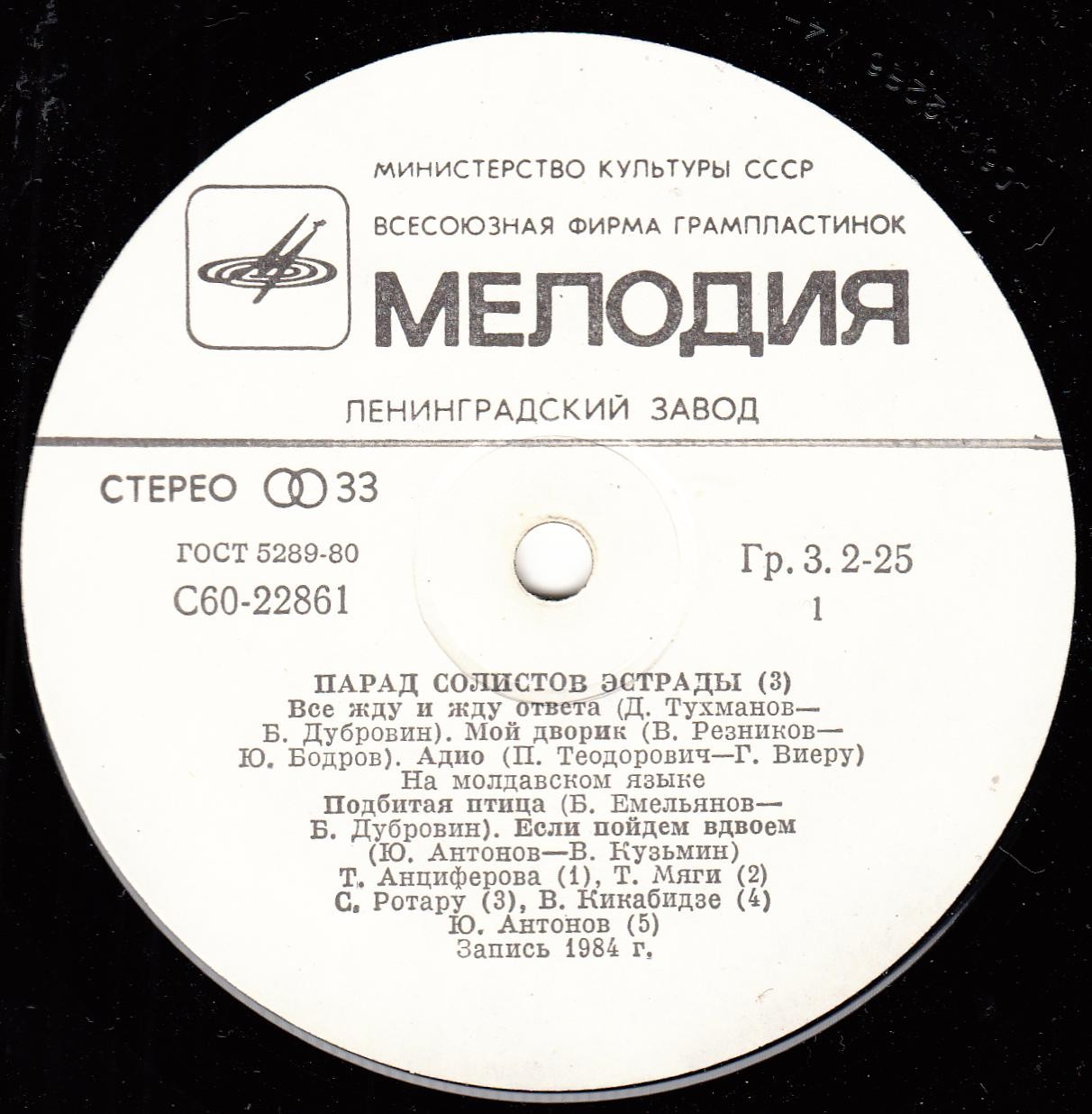 Парад солистов эстрады (3)