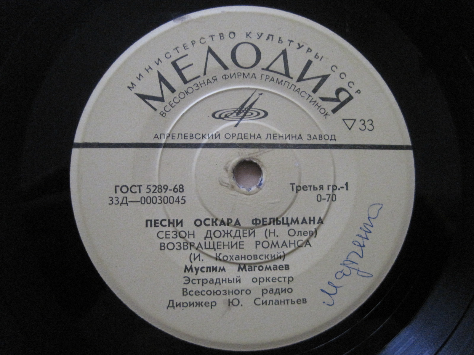 Песни Оскара Фельцмана