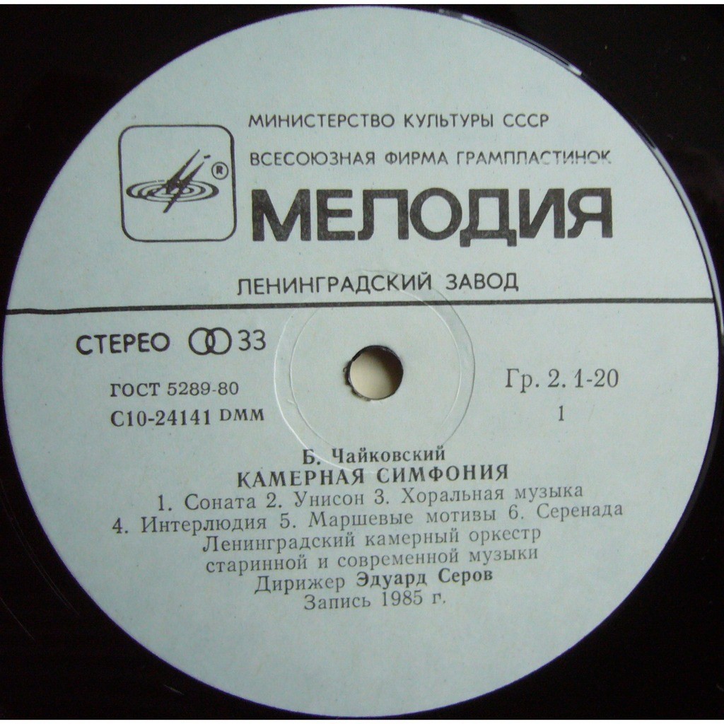 Б. ЧАЙКОВСКИЙ (1925)