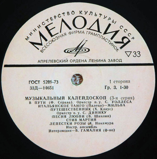 Музыкальный калейдоскоп (3-я серия)