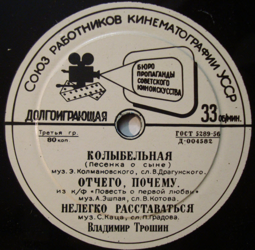 Поёт Владимир Трошин