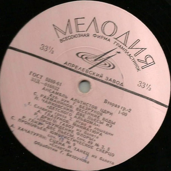 АНСАМБЛЬ АЛЬТИСТОВ ЦДРИ, худ. рук. Г. Безруков