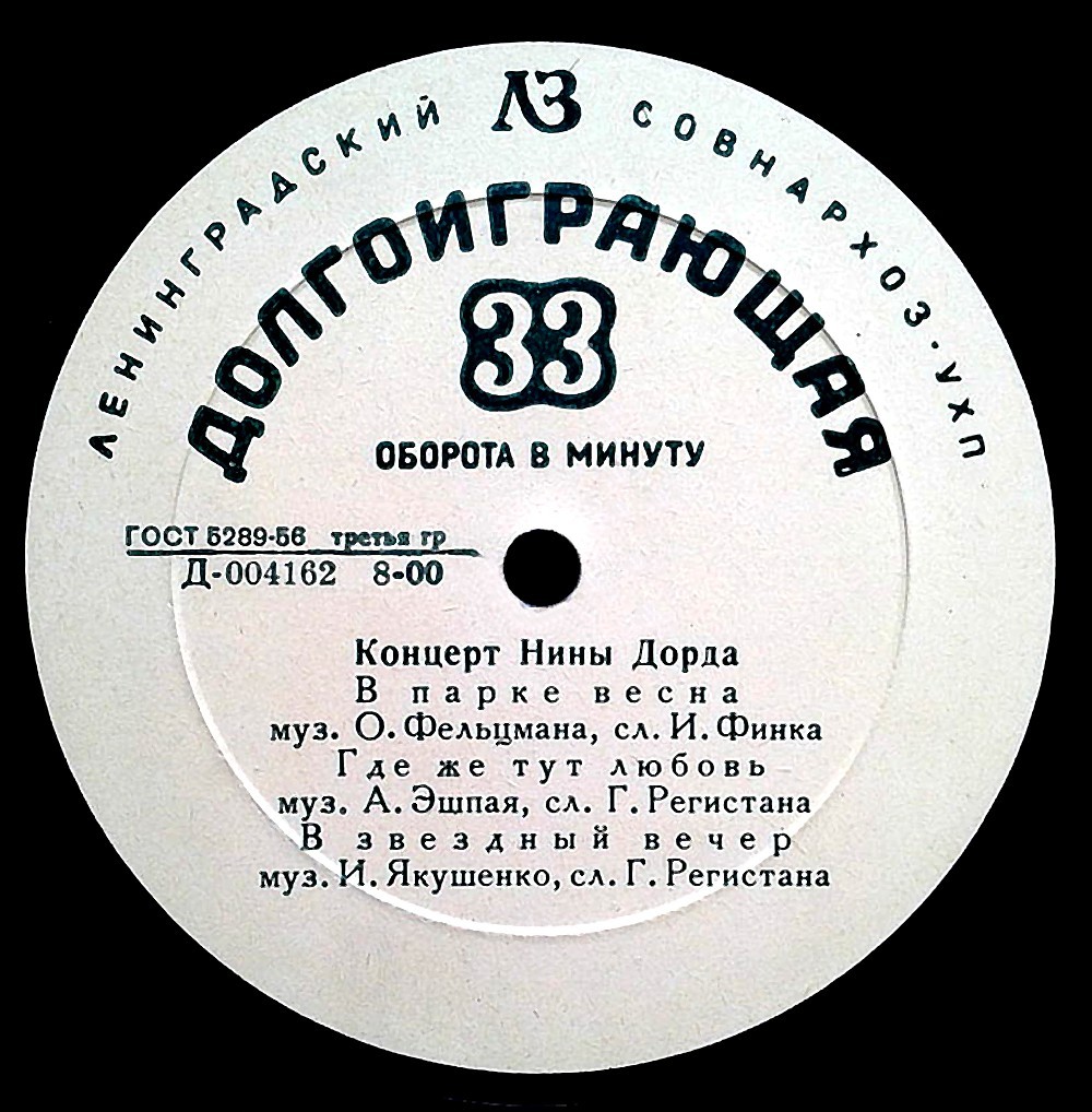 Концерт Нины Дорда