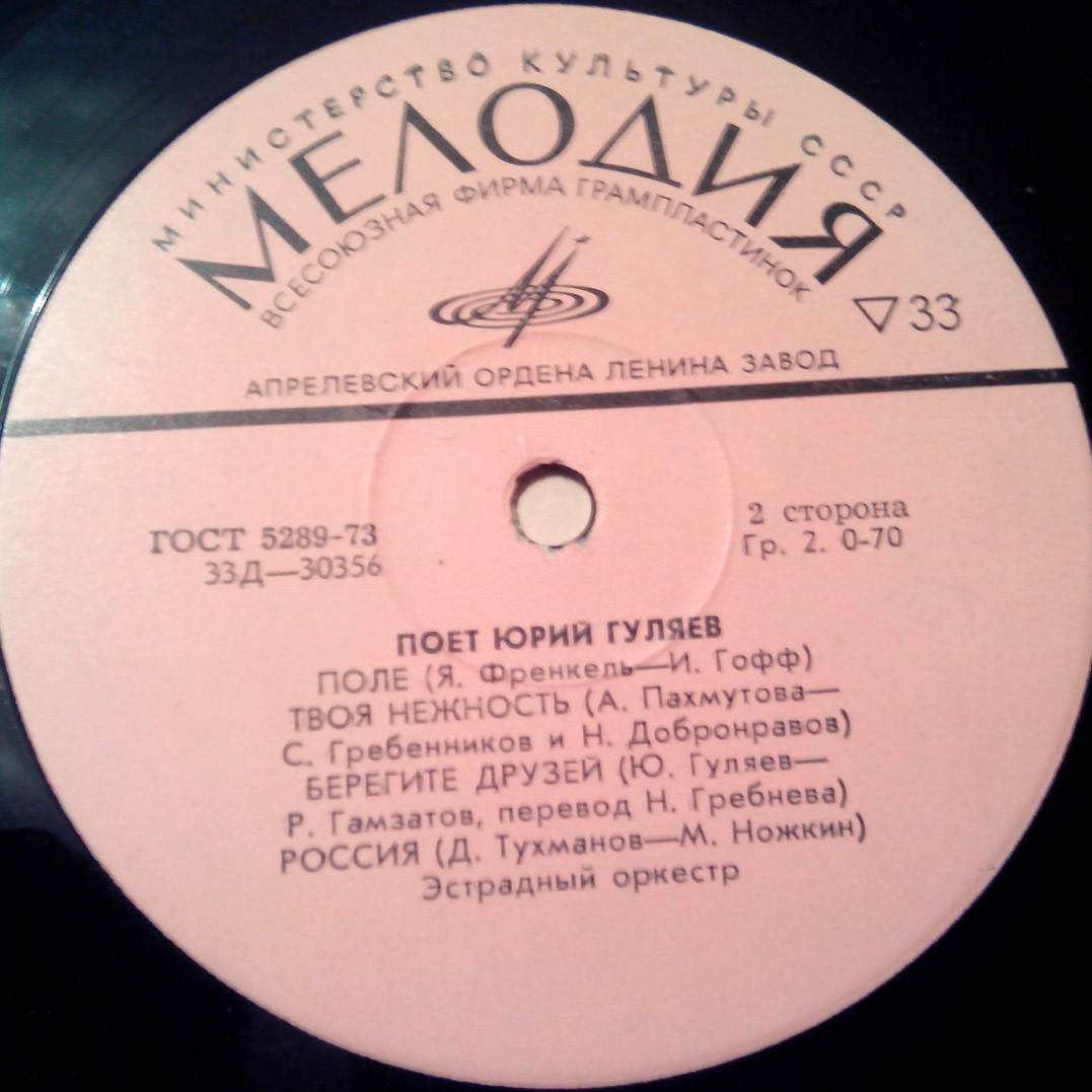 Юрий ГУЛЯЕВ