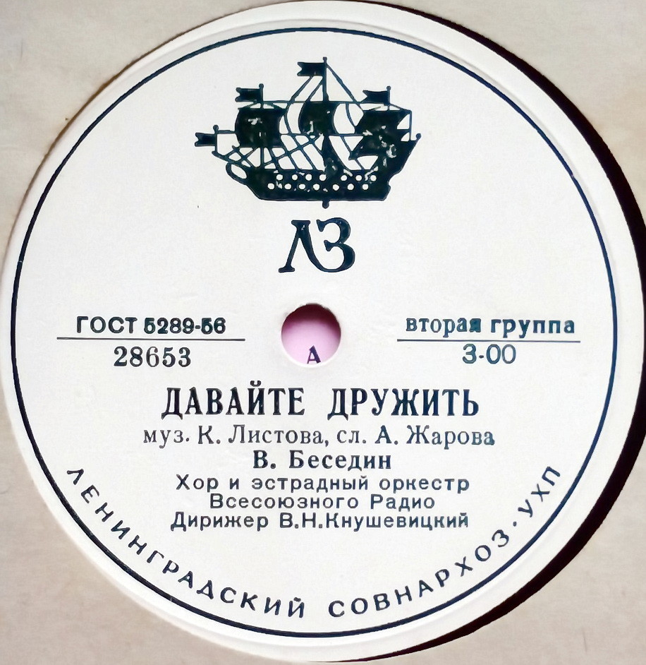 Дружба всего дороже / Давайте дружить