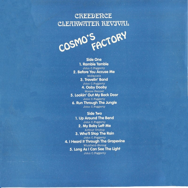 Creedence Clearwater Revival ‎– Cosmo's Factory