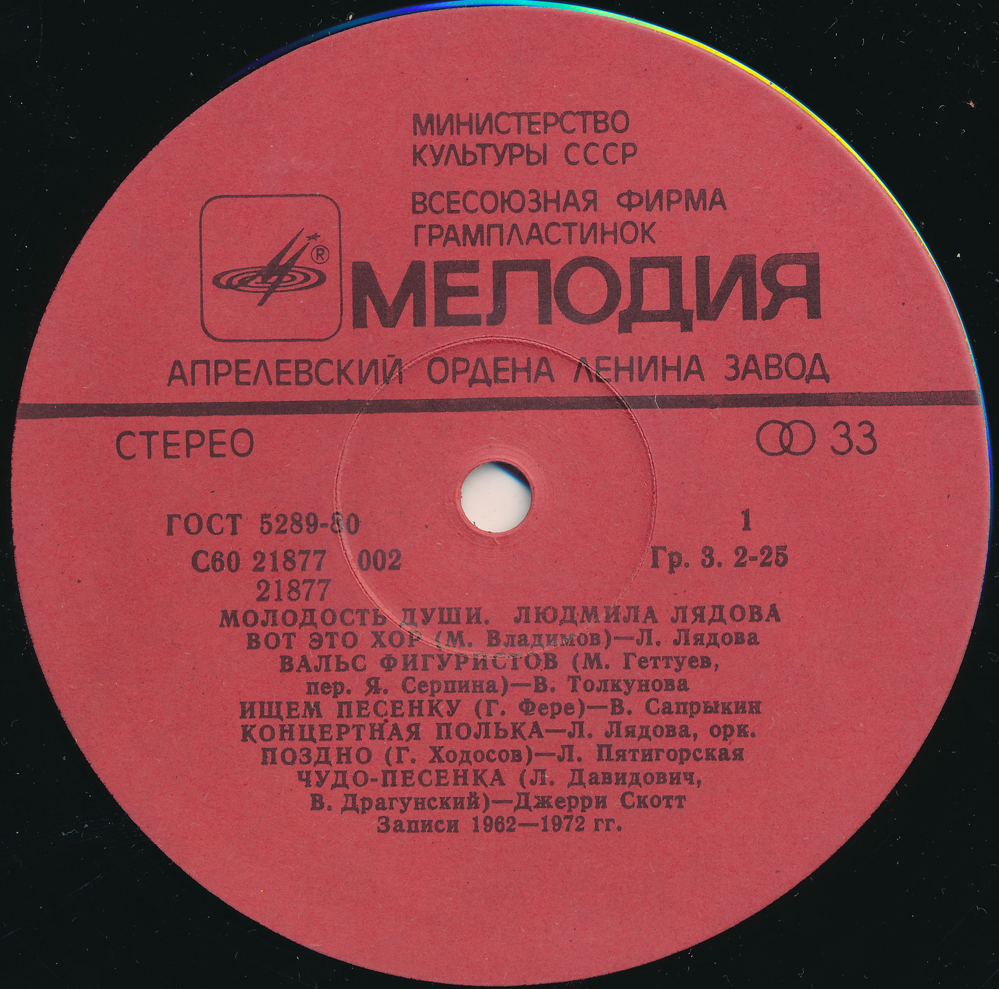 Людмила ЛЯДОВА. «Молодость души»