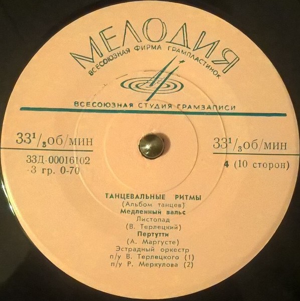 ТАНЦЕВАЛЬНЫЕ РИТМЫ (альбом танцев)