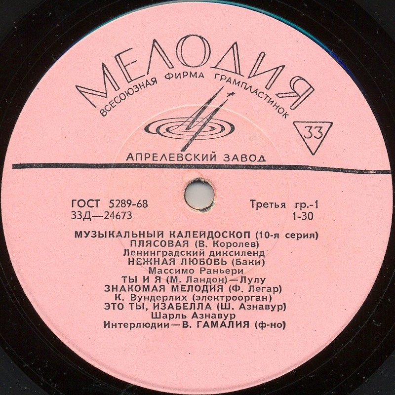 МУЗЫКАЛЬНЫЙ КАЛЕЙДОСКОП (10-я серия)