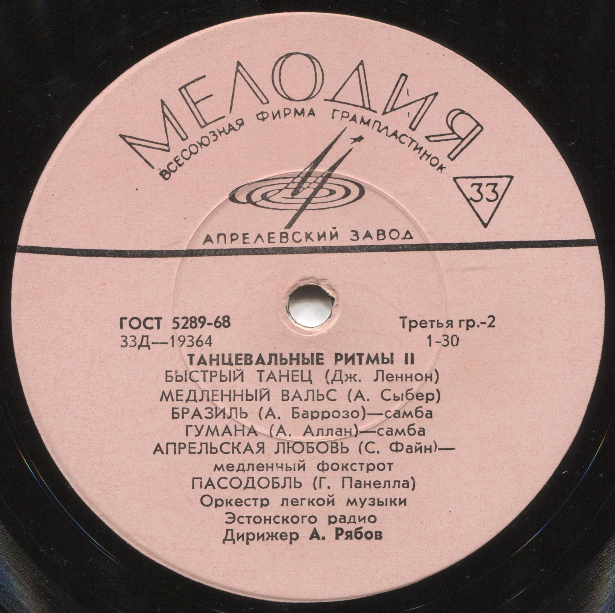 Танцевальные ритмы II