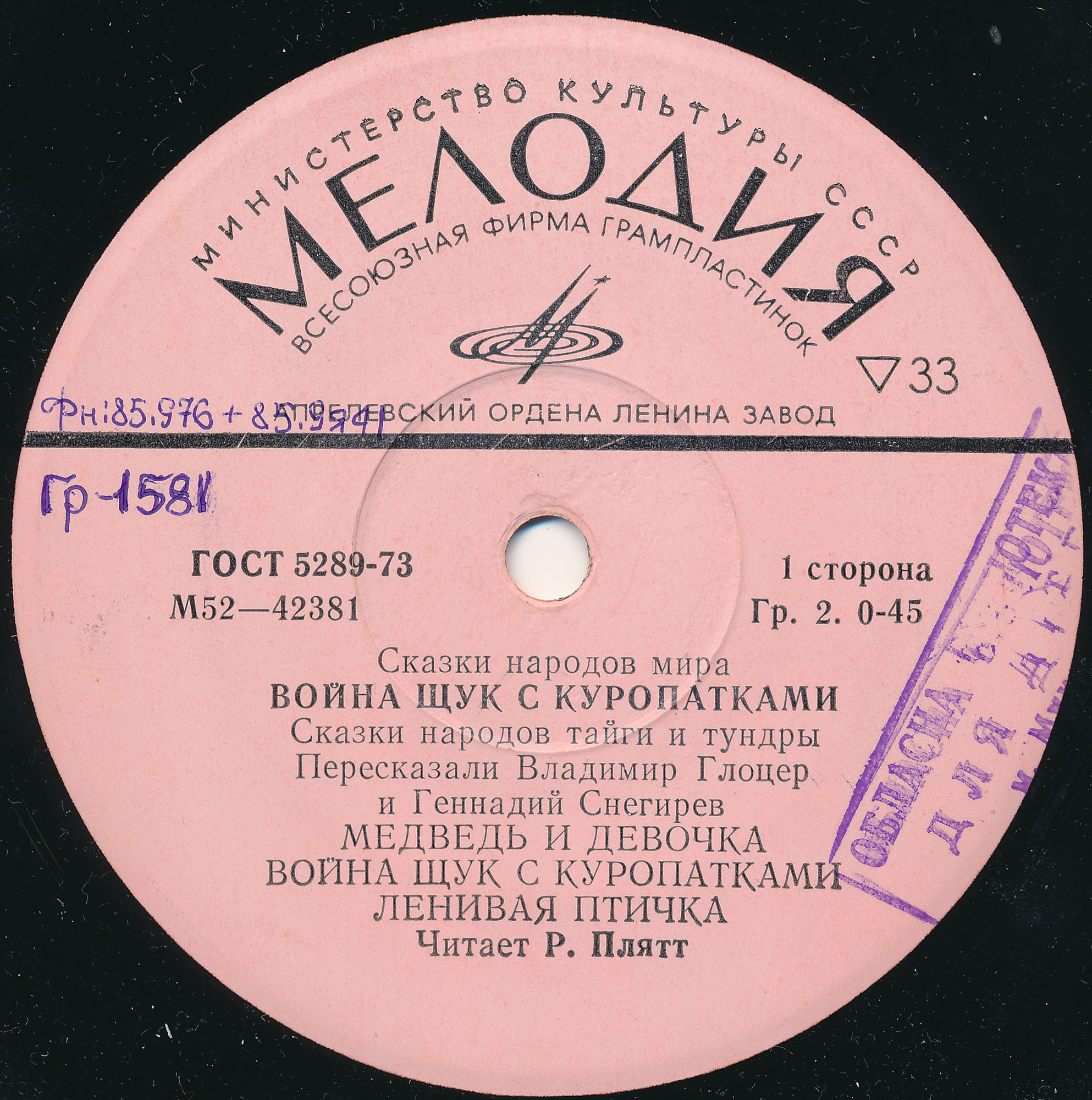 Война щук с куропатками (сказки)