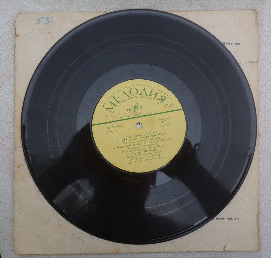 П. Чайковский: Сюита из балета "Лебединое озеро" (Ю. Файер)