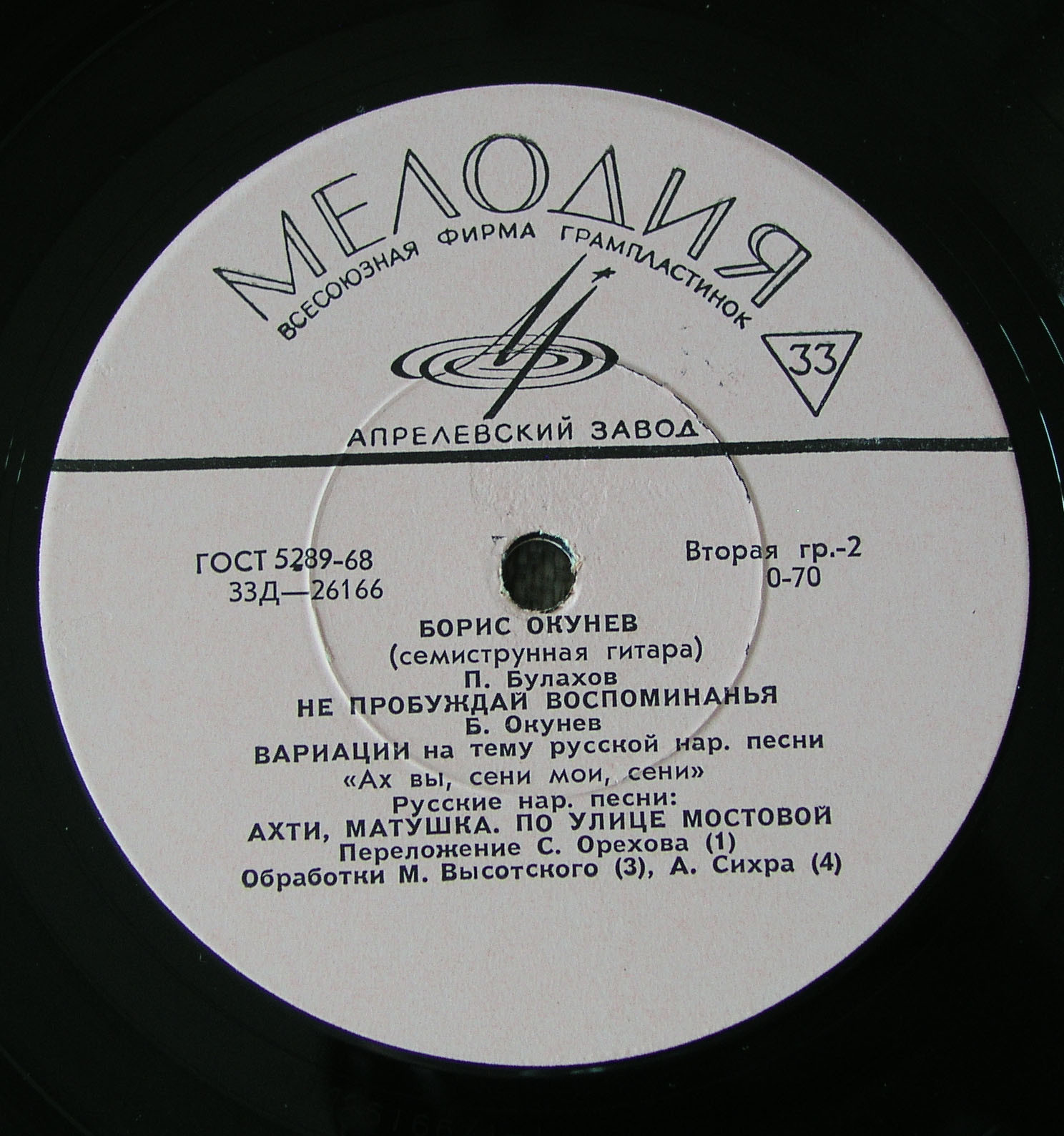 Борис ОКУНЕВ (семиструнная гитара)