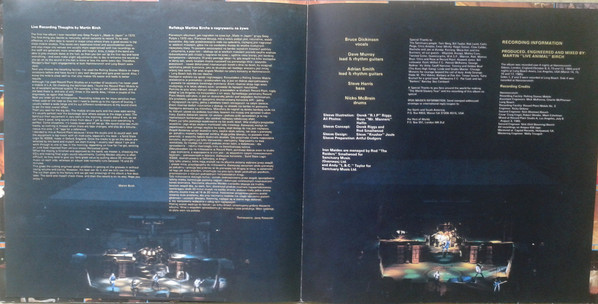 IRON MAIDEN. Live After Death [по заказу польской фирмы TONPRESS, SX-T 111, SX-T 112]