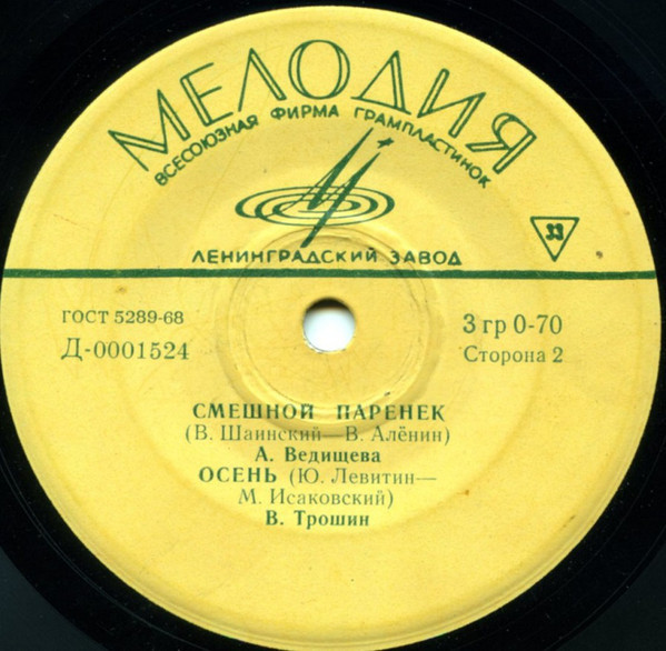 Нина Бродская, Владимир Макаров, Аида Ведищева, Владимир Трошин