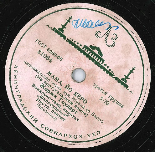 Жоржи Гоуларт - Мама, йо керо / Торрадо де Мадридо