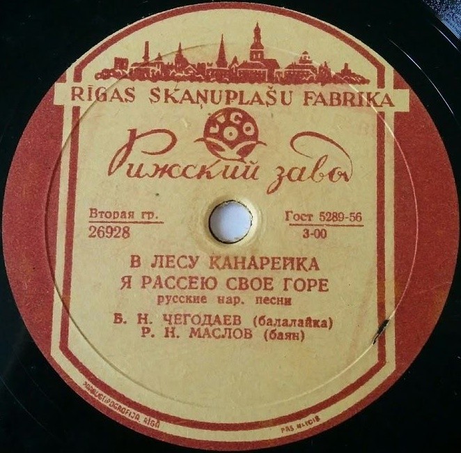 Б. Чегодаев (балалайка)