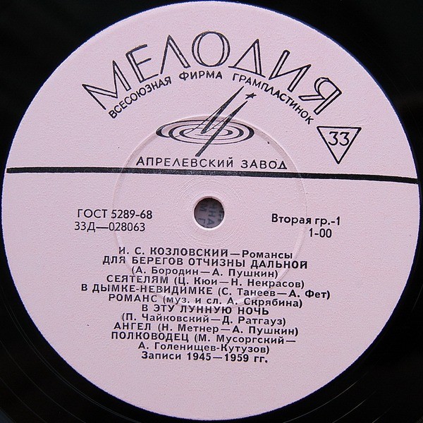 Иван КОЗЛОВСКИЙ (тенор): «Искусство И. С. Козловского» (3/4)