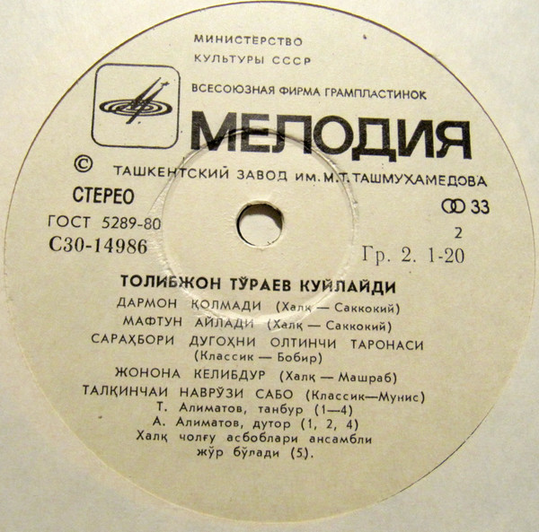 ТУРАЕВ Талибджан.