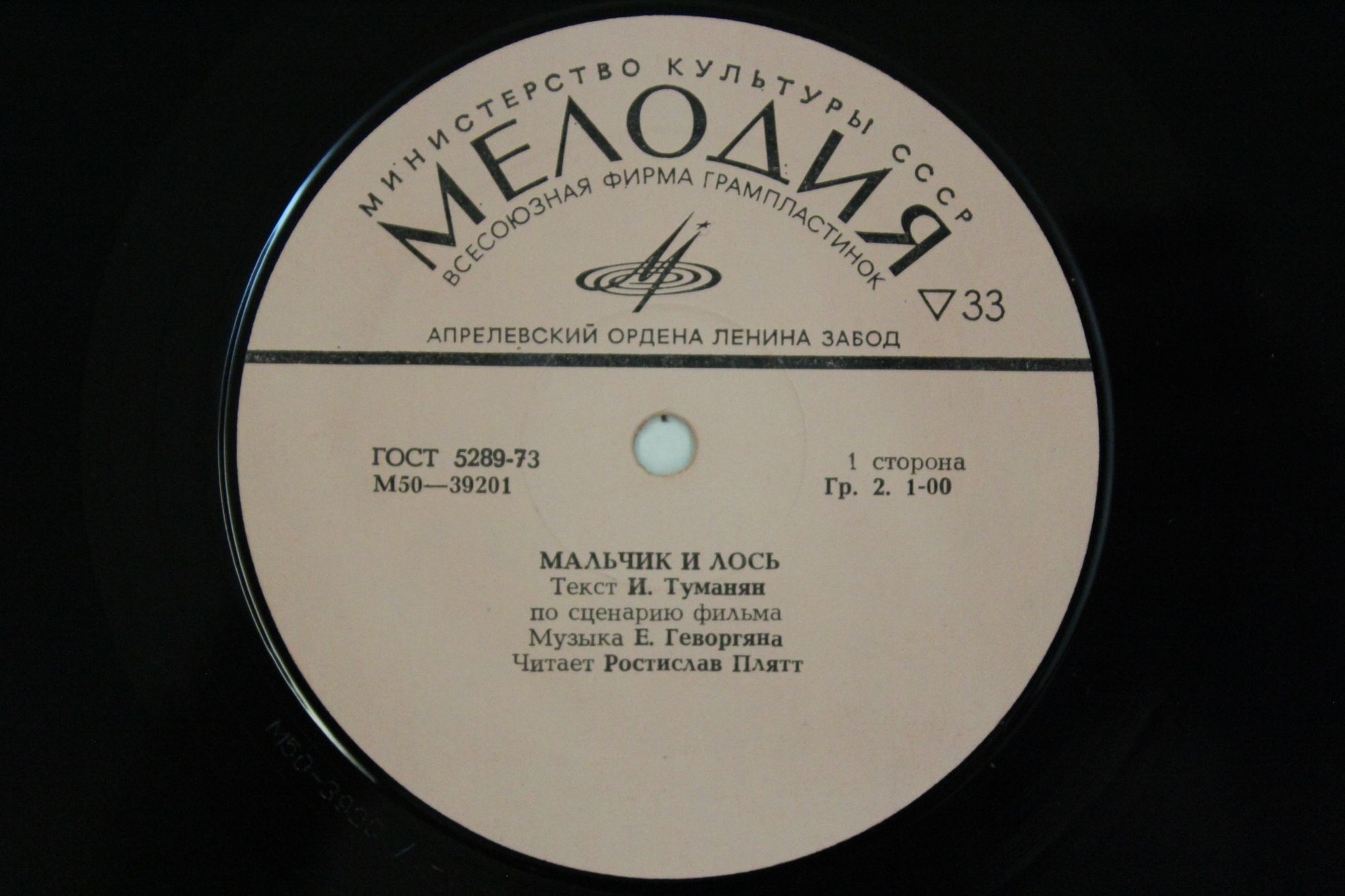 МАЛЬЧИК И ЛОСЬ