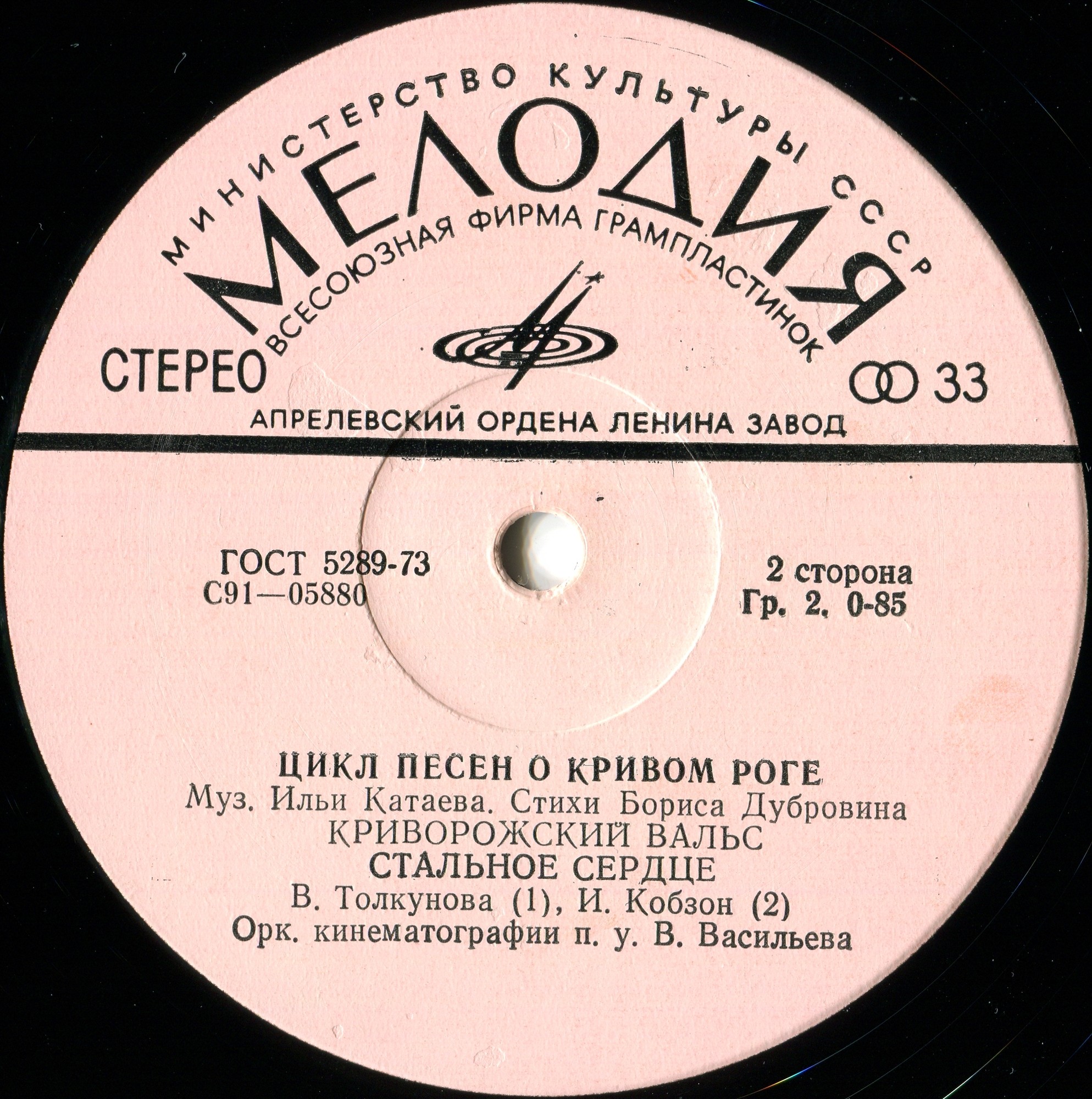 Цикл песен о Кривом Роге