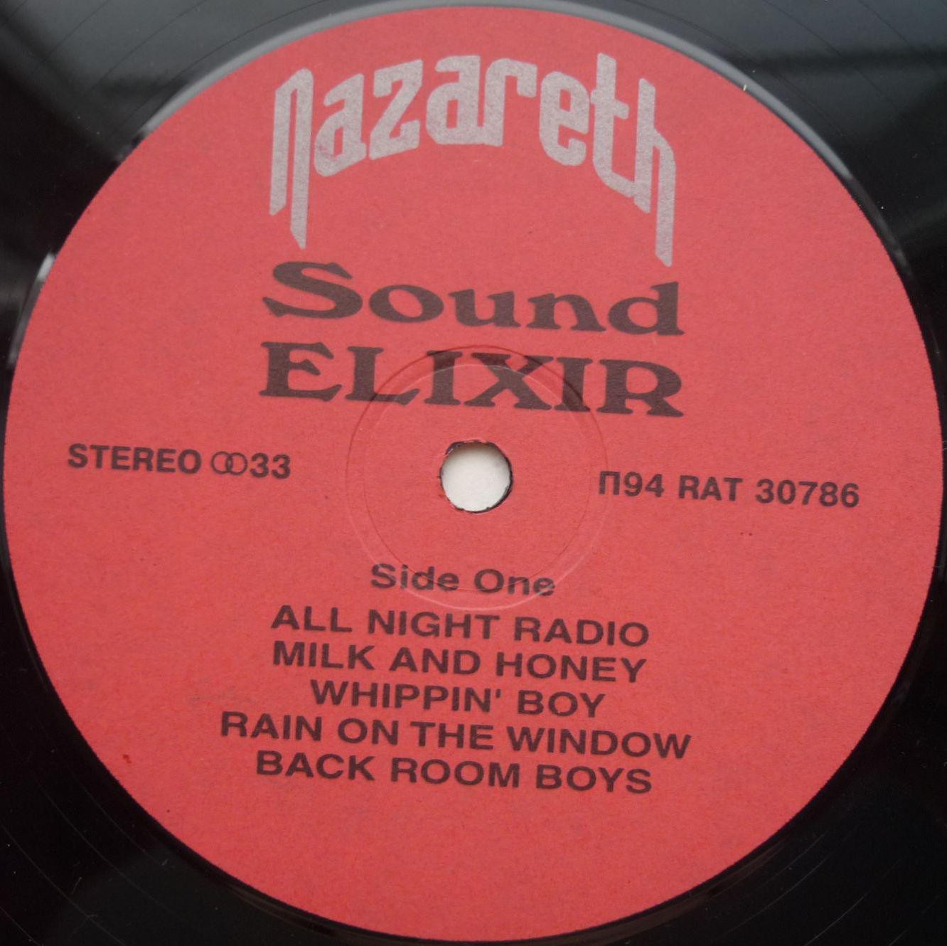 Nazareth  ‎– Sound Elixir