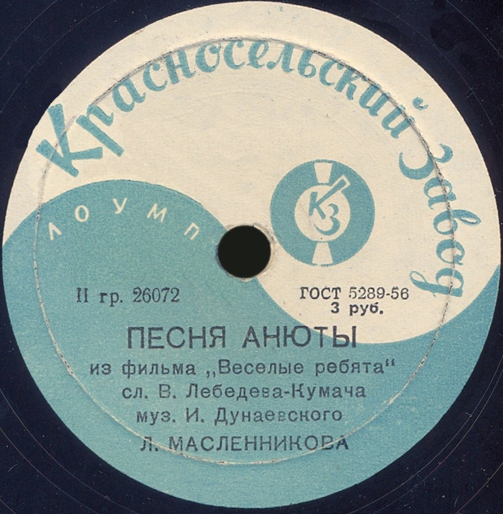 Песни из к-ф "Веселые ребята"