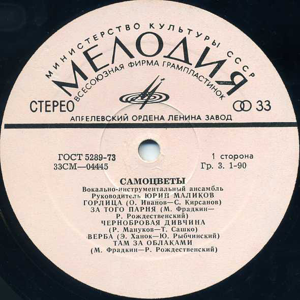 ВИА «Самоцветы»