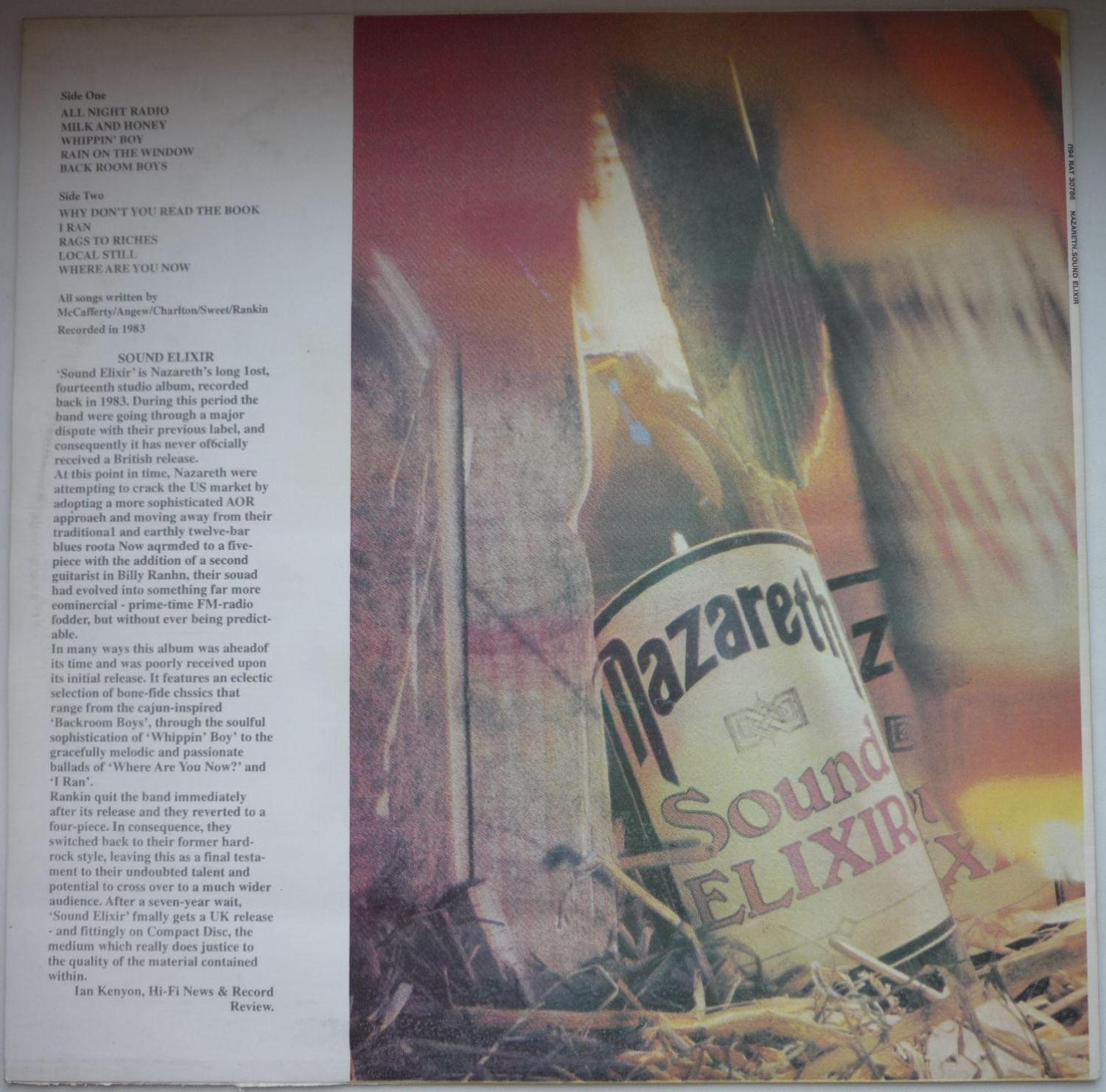 Nazareth  ‎– Sound Elixir