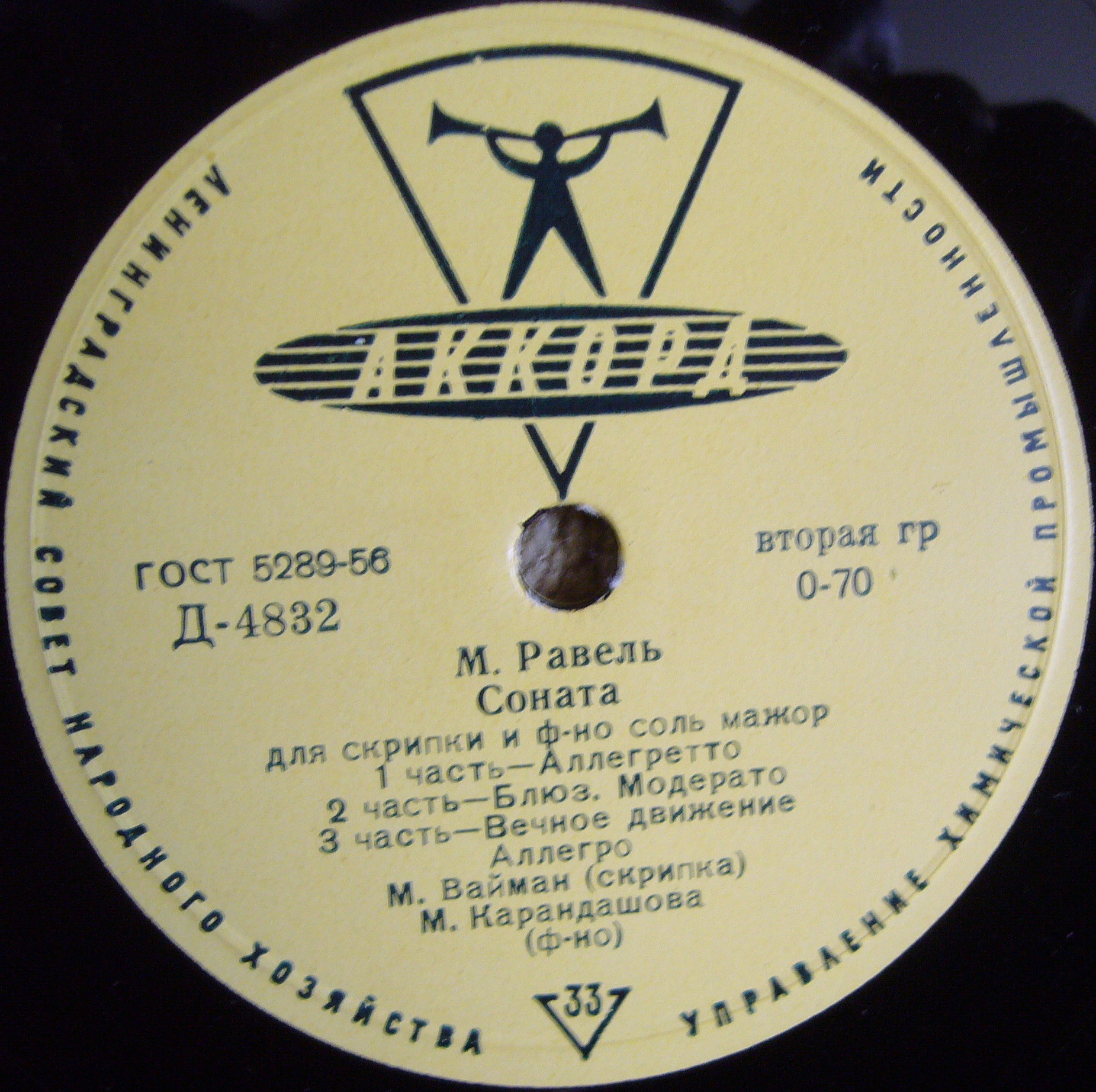 Михаил ВАЙМАН (скрипка)