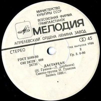 По вашим письмам. София Ротару / Синтез-труппа Игоря Гранова
