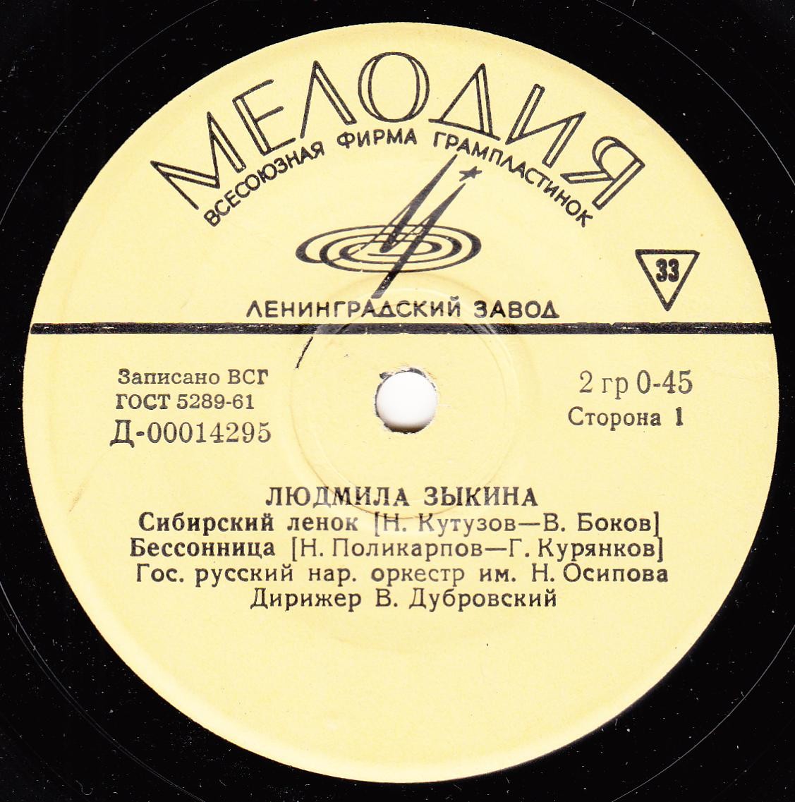 Людмила Зыкина