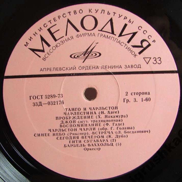 Танго и чарльстон