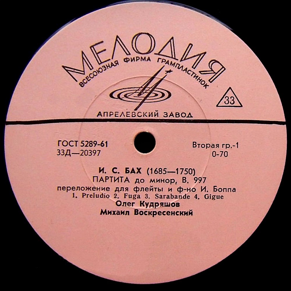 Олег КУДРЯШОВ (флейта), Михаил ВОСКРЕСЕНСКИЙ (ф-но)