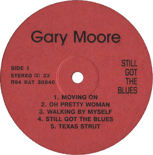 GARY MOORE «Still Got The Blues»