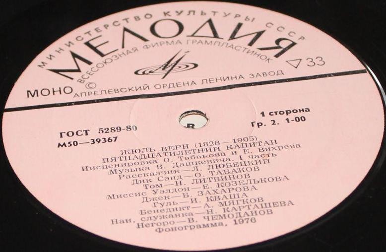 Жюль Верн. Пятнадцатилетний капитан. Инсценировка (часть 1)