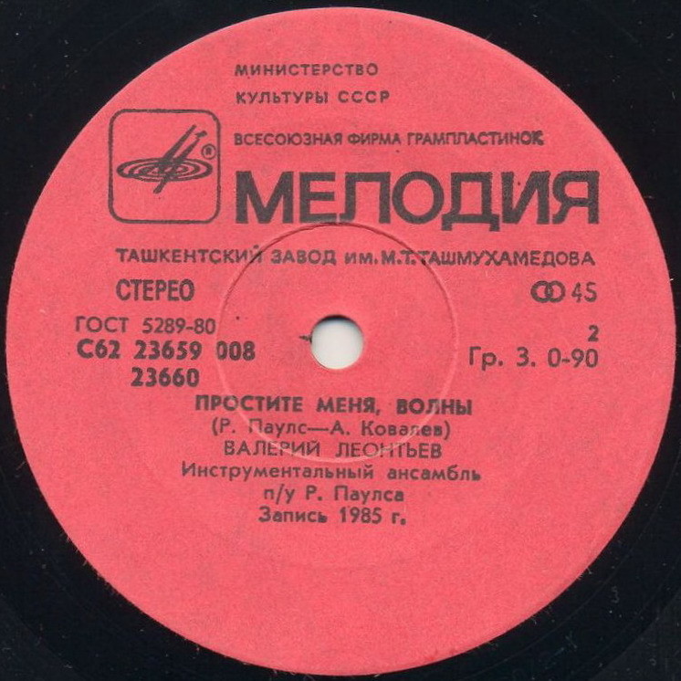 По вашим письмам. Игорь Скляр / Валерий Леонтьев