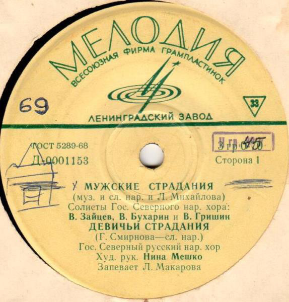 Государственный Северный русский народный хор