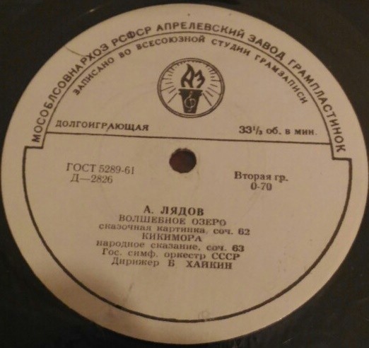 А. ЛЯДОВ (1855-1914)