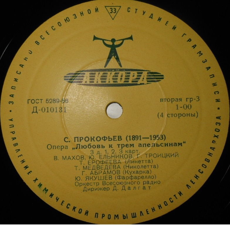 С. Прокофьев: Опера «Любовь к трем апельсинам»