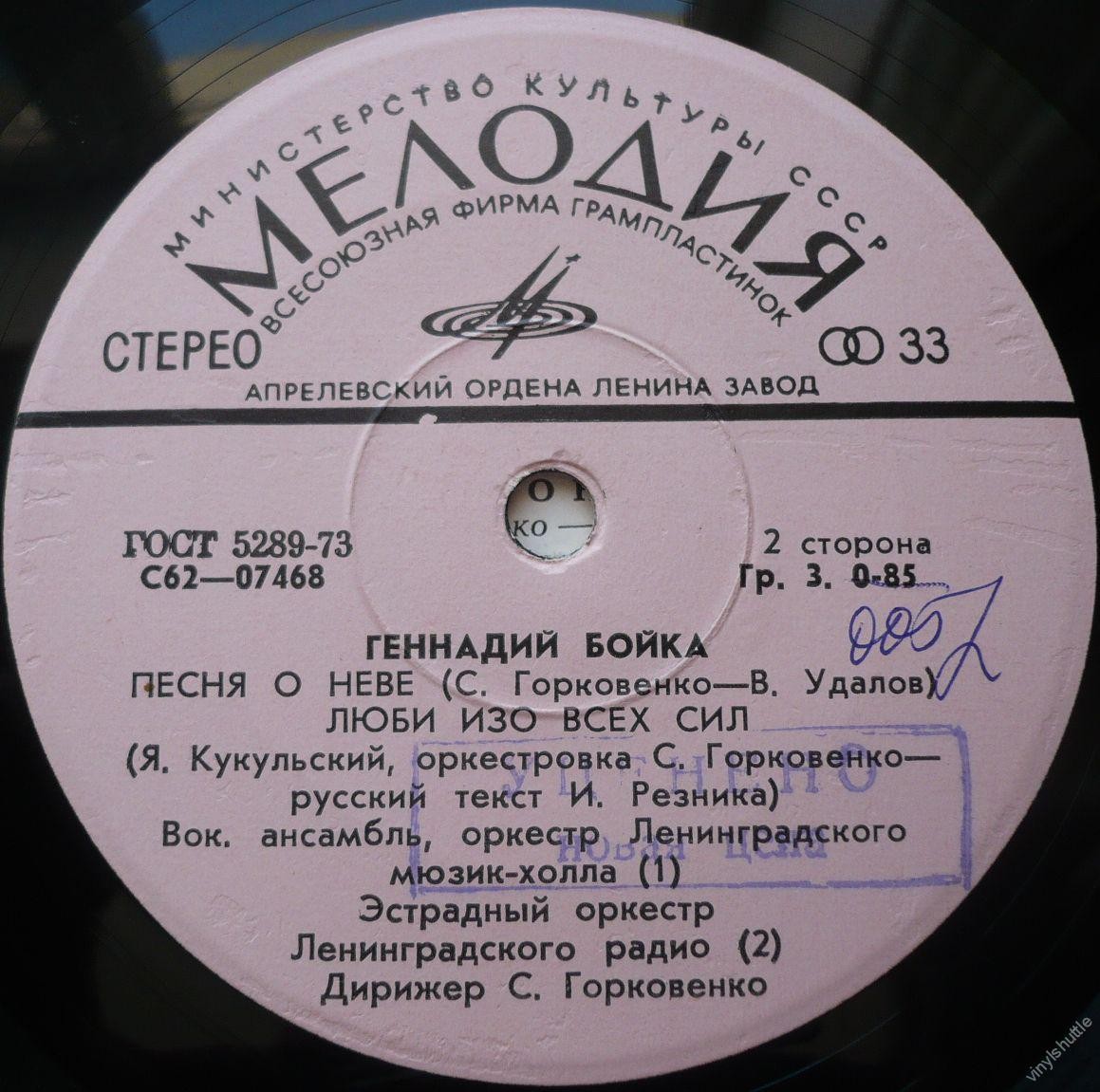 Геннадий БОЙКА