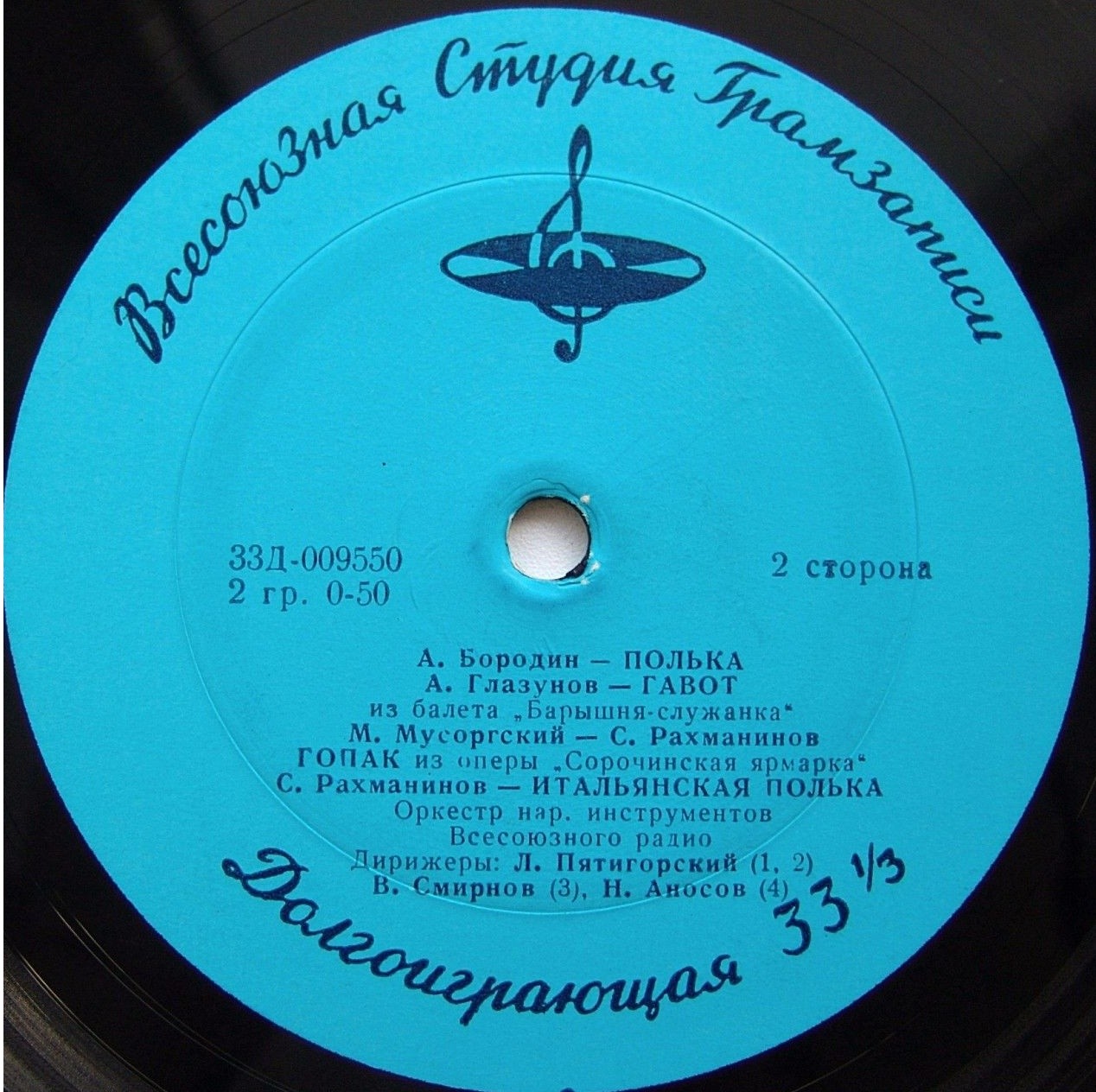 ОРКЕСТР РУССКИХ НАРОДНЫХ ИНСТРУМЕНТОВ ВСЕСОЮЗНОГО РАДИО