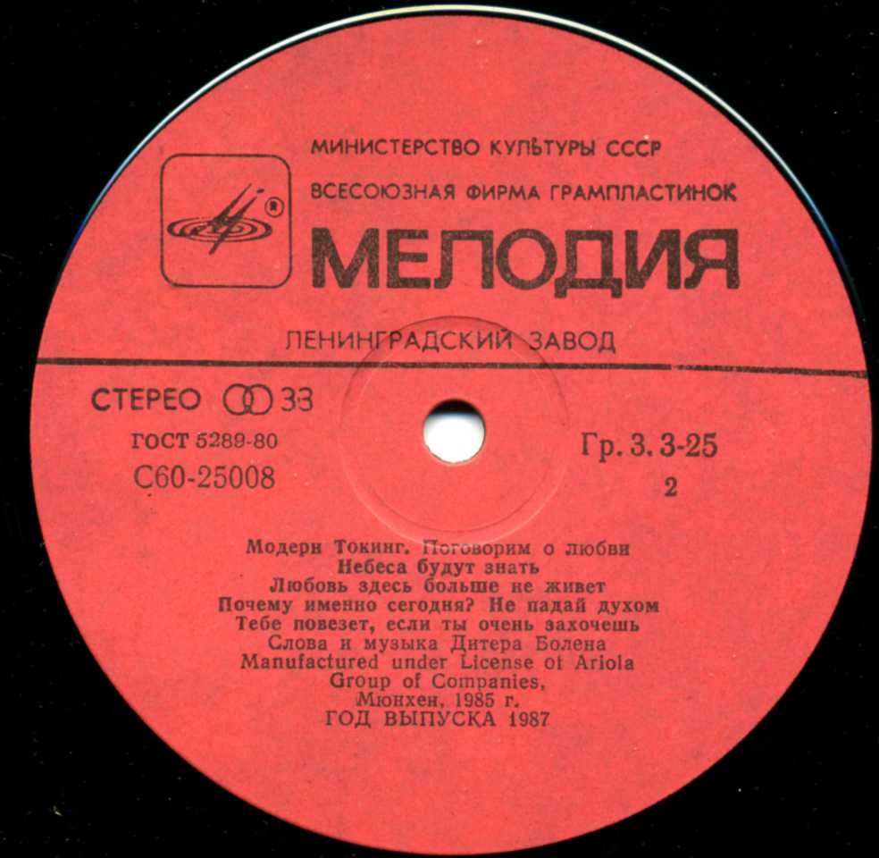 МОДЕРН ТОКИНГ «Поговорим о любви»