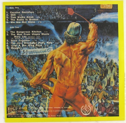 Frank ZAPPA. The Man From Utopia