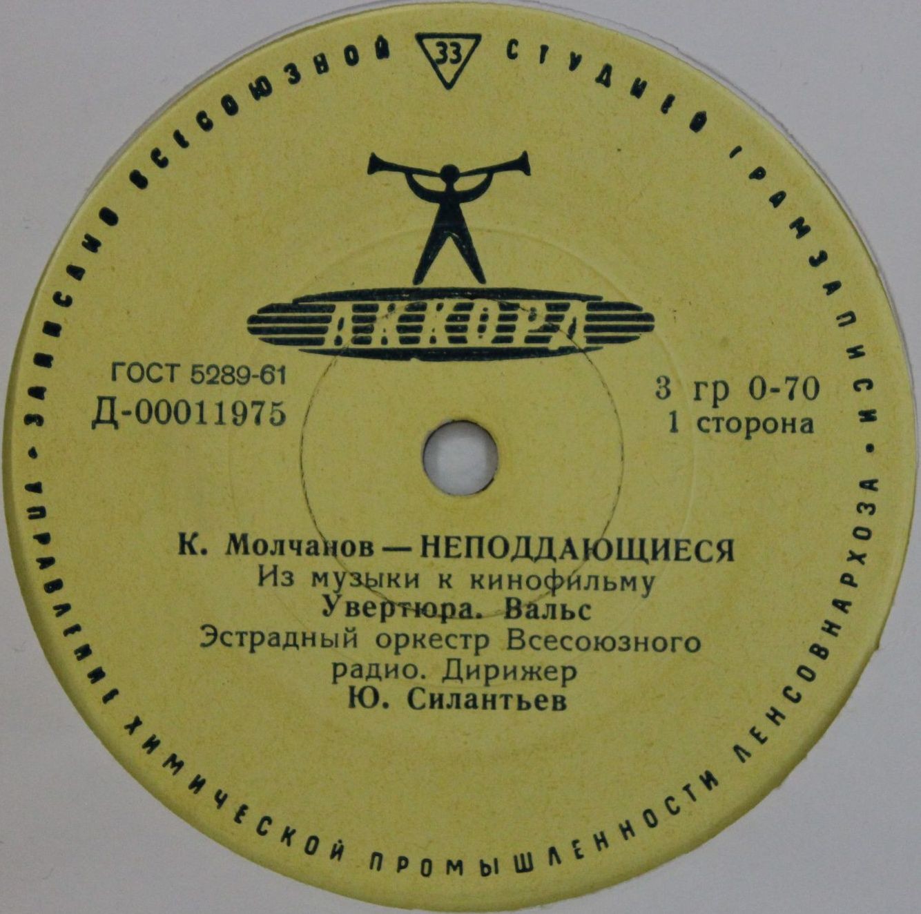 К. МОЛЧАНОВ, А. ЭШПАЙ - Музыка из кинофильмов
